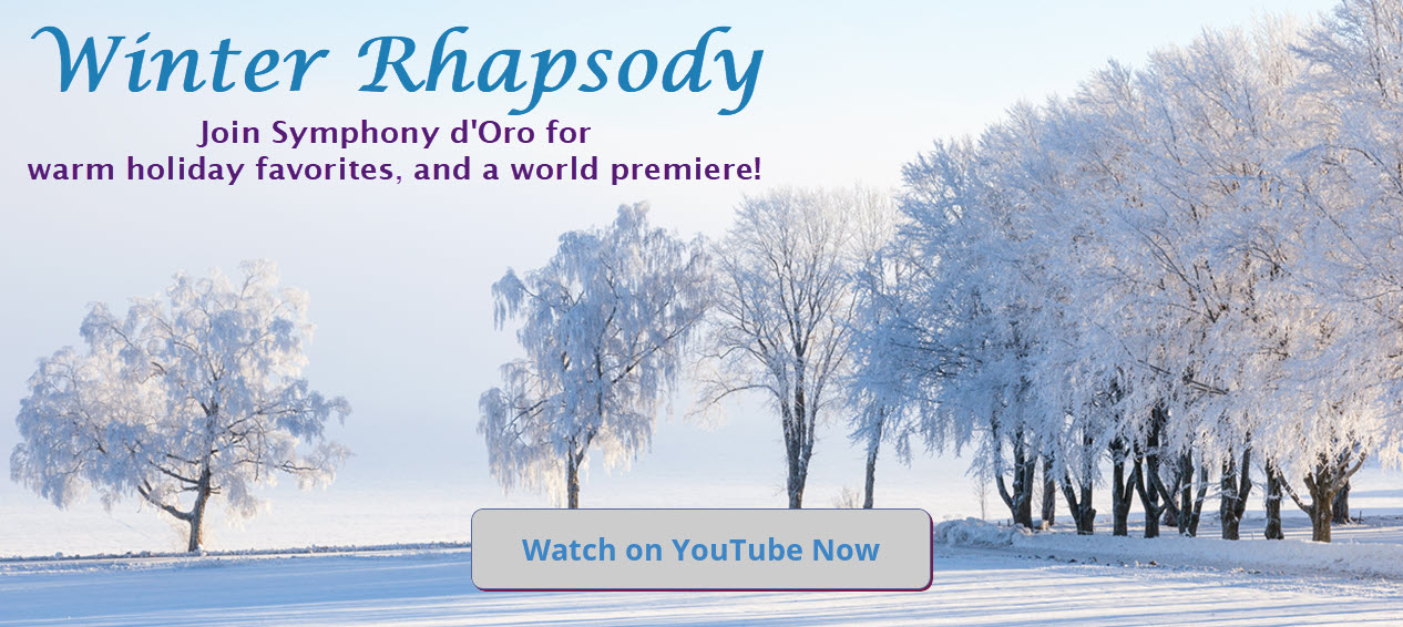 Winter Rhapsody Holiday Concert available now on YouTube